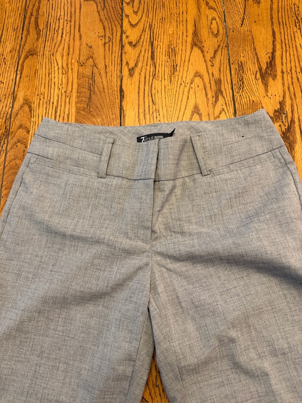 New York & Company Light Gray Wide-Leg Jeans sz 2 Tall